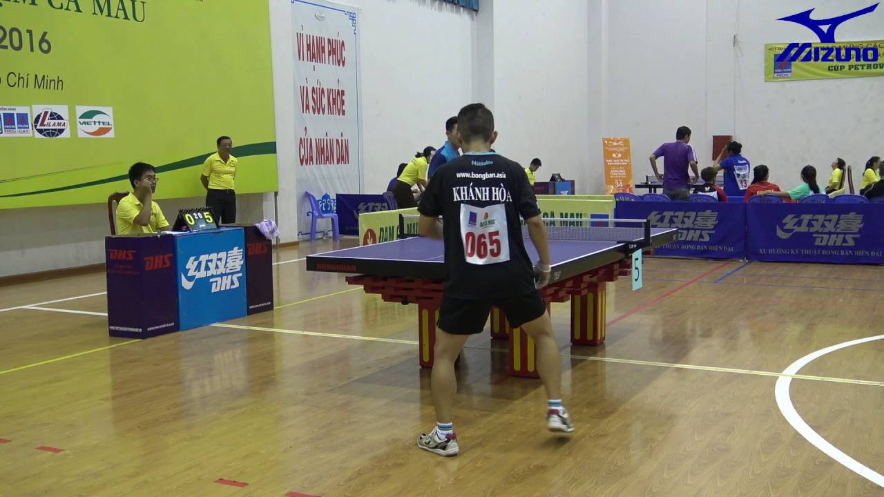 Đoàn Kiến Quốc vs Tô Hoàng Linh - Giải bóng bàn toàn quốc Báo Nhân Dân 2016