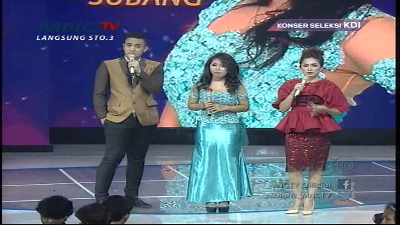 Santi " Kau Tetap Misteri " Subang - Konser Seleksi KDI 2015 (20/3)