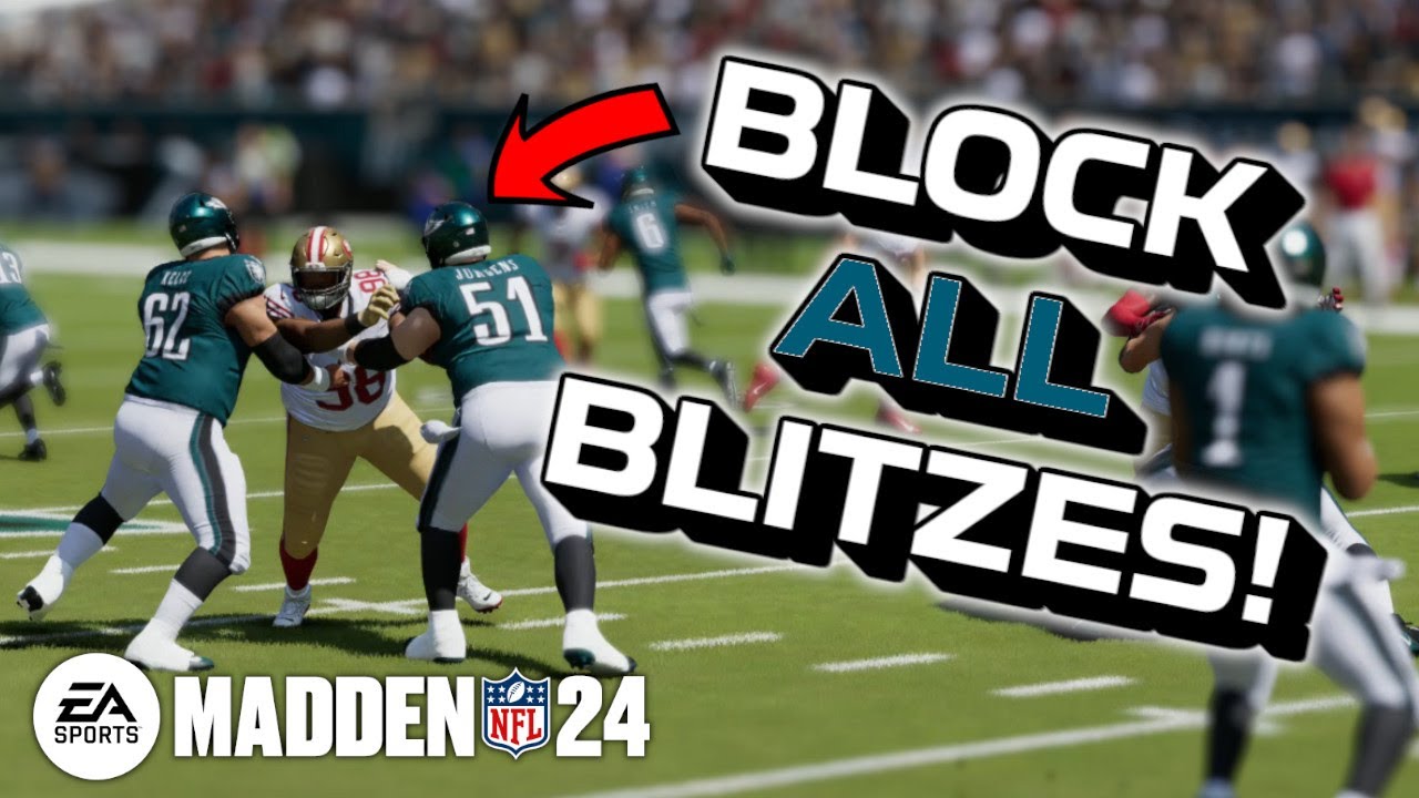 How To Block ALL Blitzes! Madden 24 Tips!
