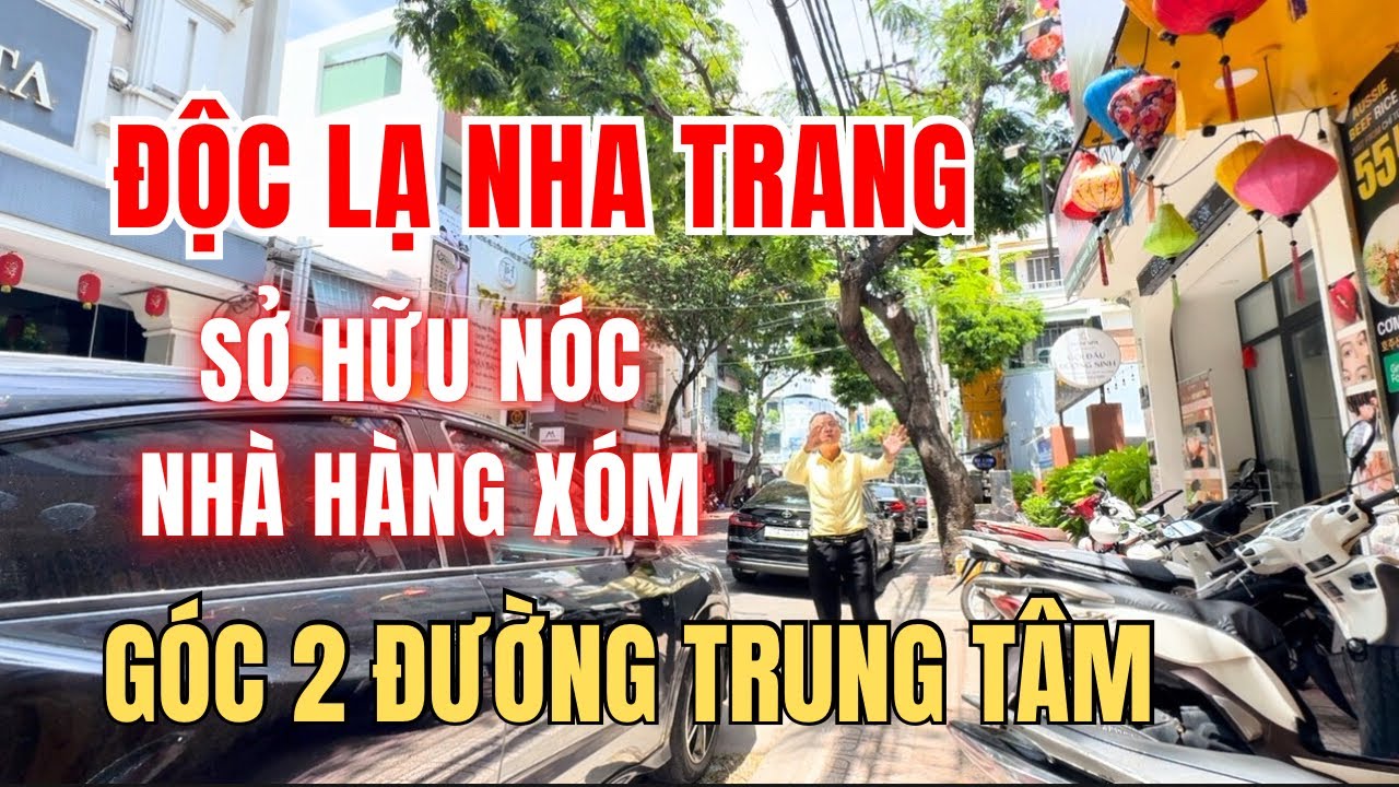 ĐỘC LẠ ở Nha Trang ! Sở hữu Góc 2 mặt đường kinh doanh hiệu quả ngay Trung Tâm | Nhà đất Nha Trang 