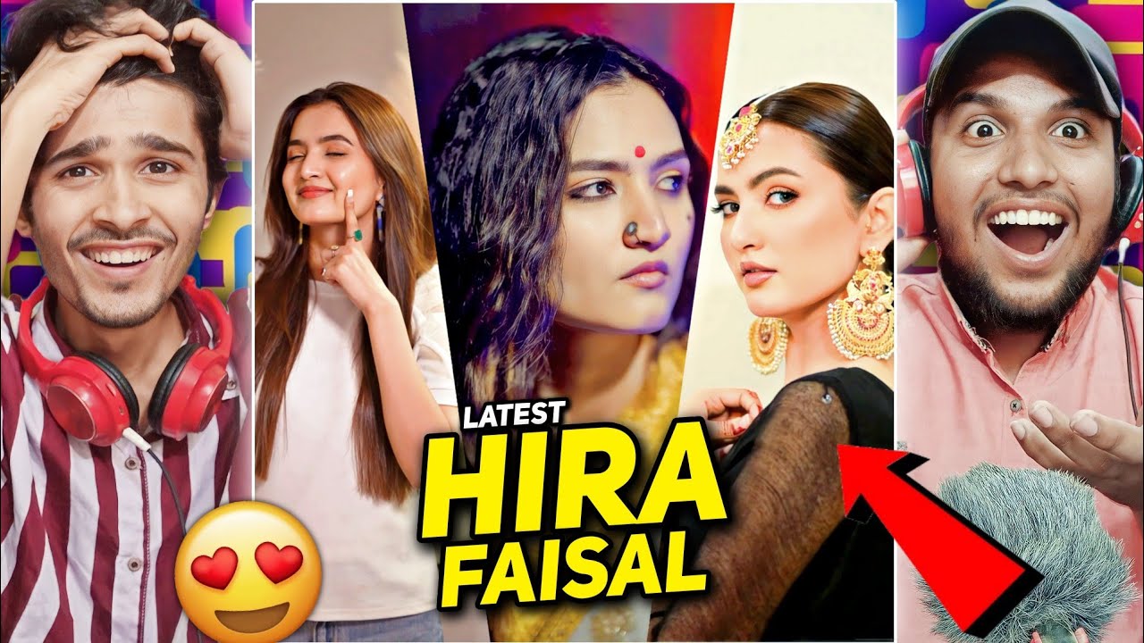Hira Faisal Latest Trending Tiktok Reels Reaction 😍🔥 | #hirafaisal | Garam Samosa