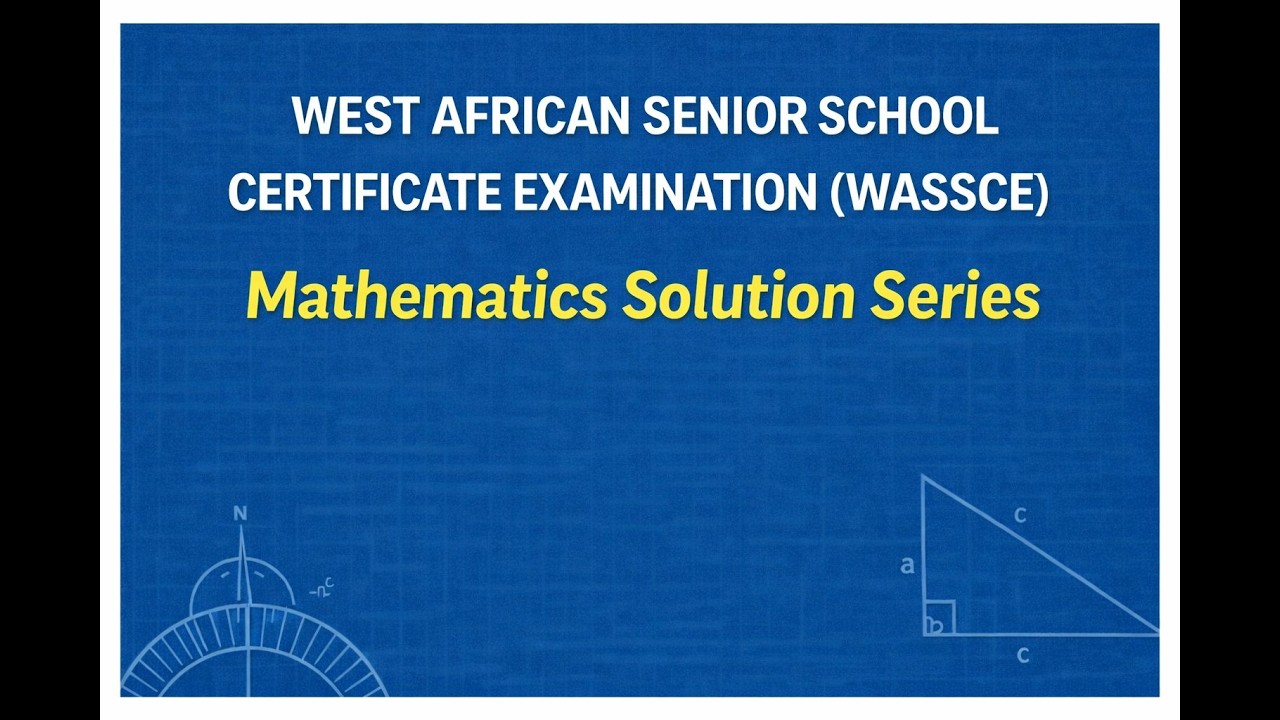 Change of Subject of Formula(WAEC WASSCE MAY JUNE 2022 No. 2)