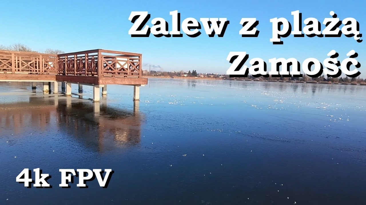 Zalew z plażą, Zamość, Polska
