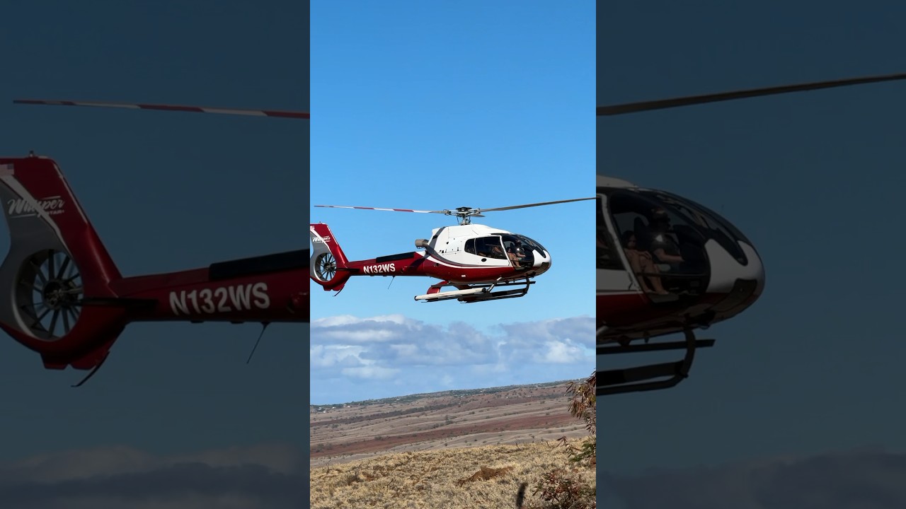 Sunshine Helicopters EC130 slowmo #shorts #helicopter @sunshinehelicopters