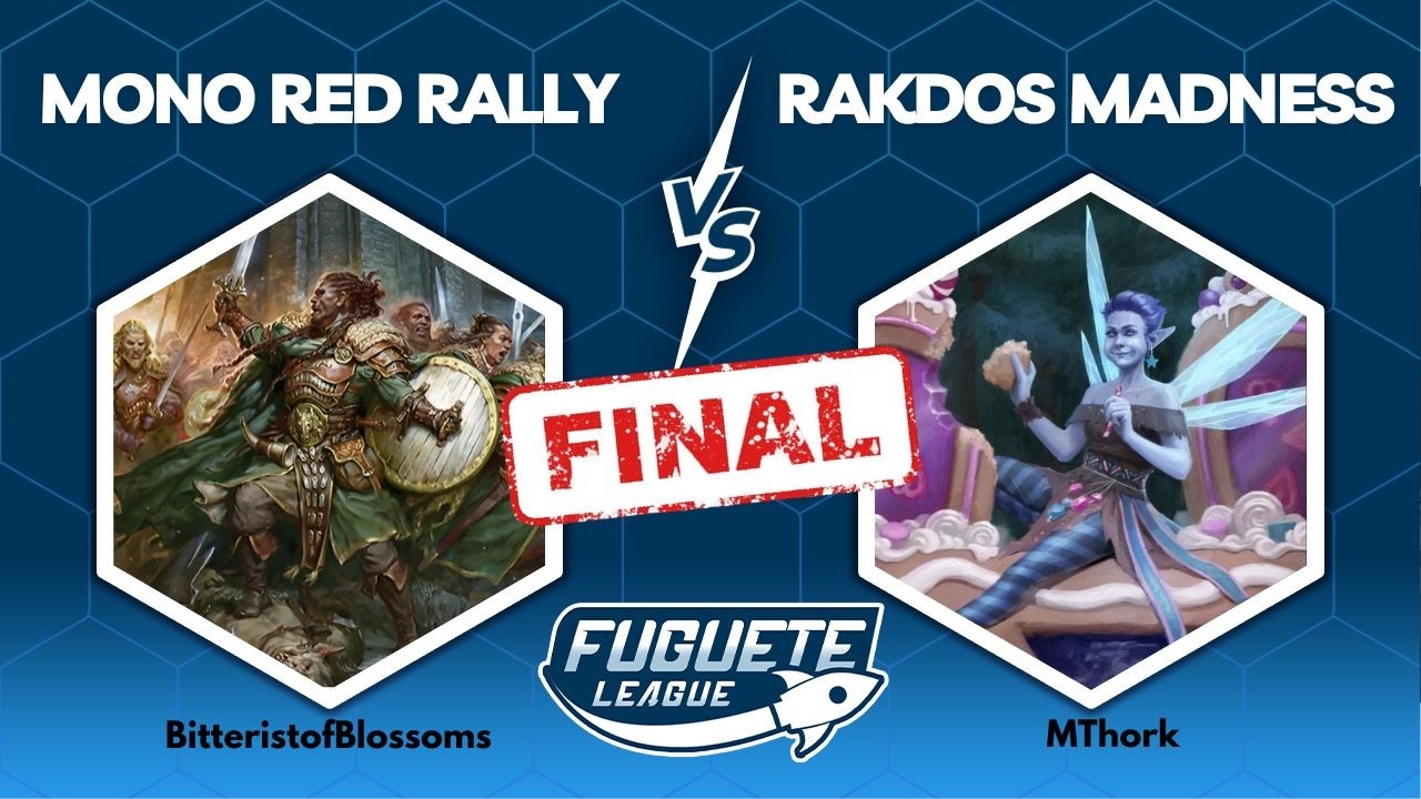 [PAUPER] Mono Red Rally VS Rakdos Madness - Fuguete League 263 (FINAL)