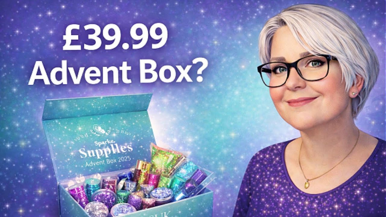 🎄✨ The Official Sparkle Supplies UK Advent Box 2025 | Is It Worth £39.99?