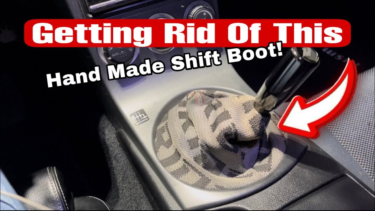 350z Custom Shift Boot DIY