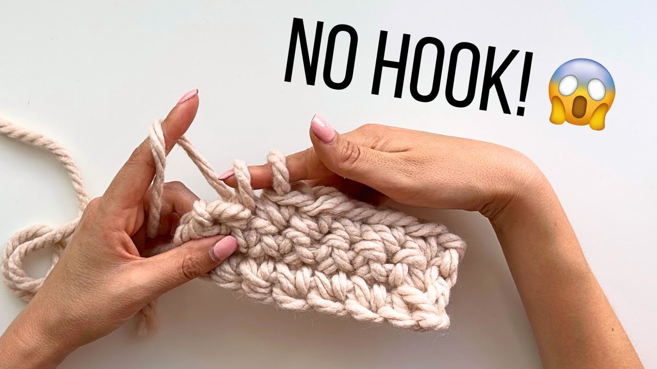 КАК ВЯЗАТЬ КРЮЧКОМ? 👉🧶🤏 Простой урок для начинающих