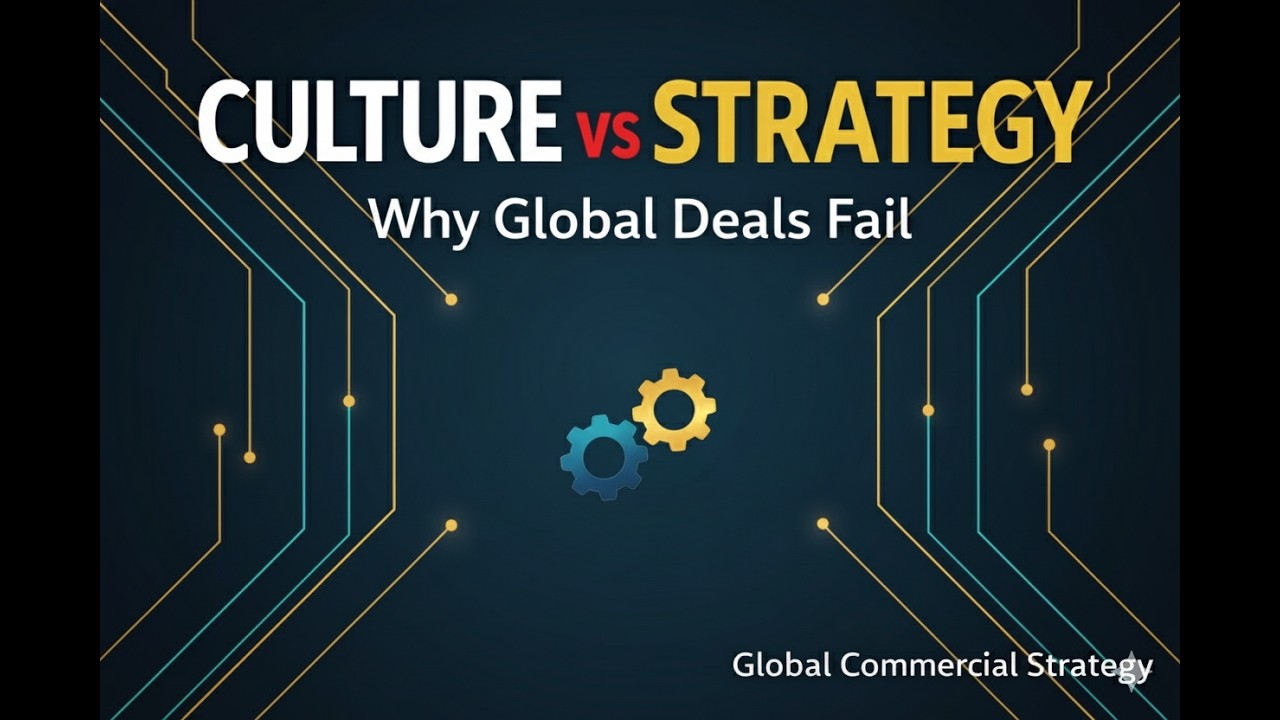 Culture in Global Commercial Strategy | Cultural Analysis Frameworks for International Business