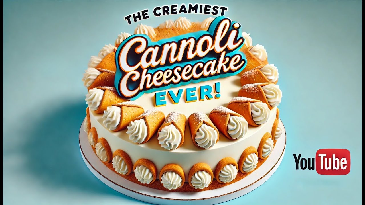 We Created the Creamiest Cannoli Cheesecake Ever!