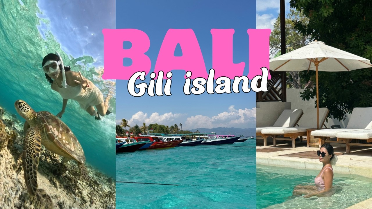 거북이의 섬🐢 길리여행 3박4일 | 자매 발리여행 브이로그, 7days in bali | 거북이 자만추 스팟, 프라이빗 투어, 길리보이즈, 길리 맛집 추천, 길리의 밤