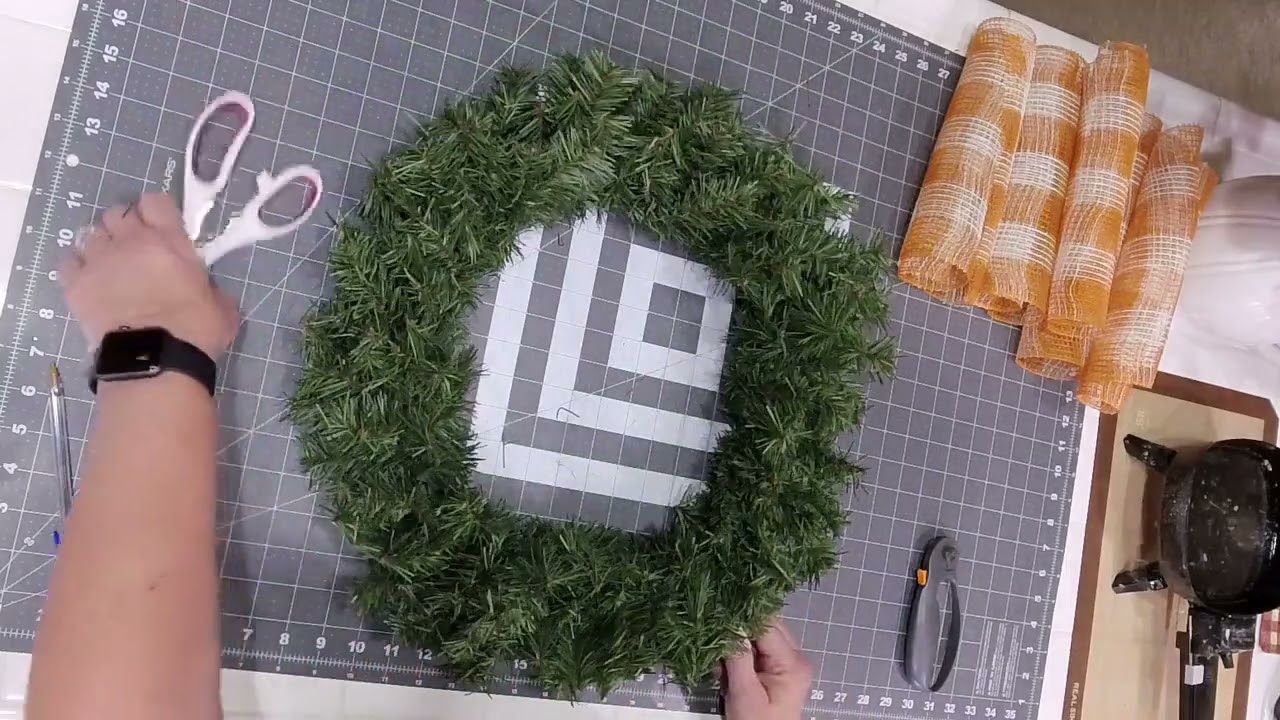How to Make a Fall Floral Porch Light Swag, Holiday Home DIY Decor Tutorial