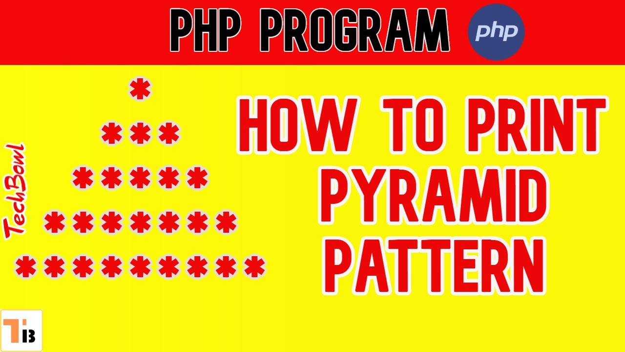 How To Print Pyramid Patterns in PHP | Pyramid Pattern in PHP🔥
