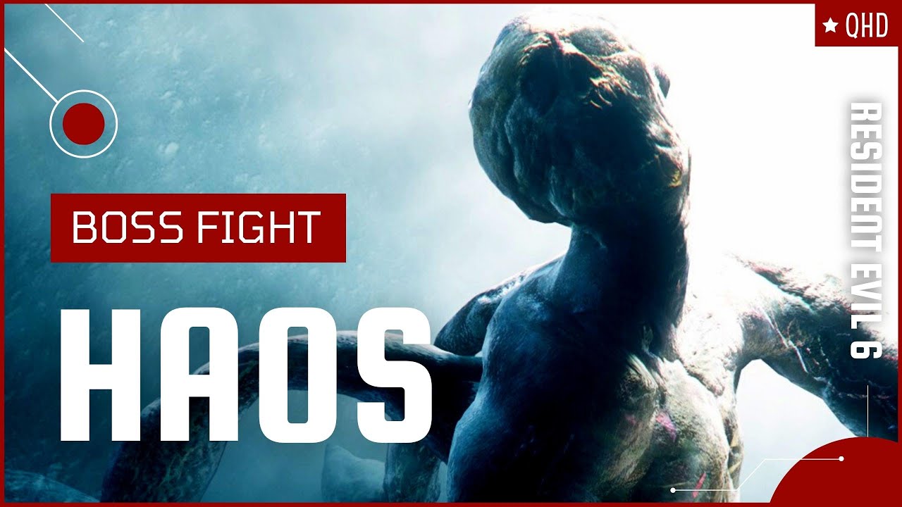 How To Beat Haos | Resident Evil 6 | Chris Redfield Fighting Haos