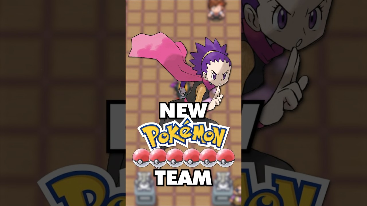 NEW Pok&eacute;mon Team for Janine