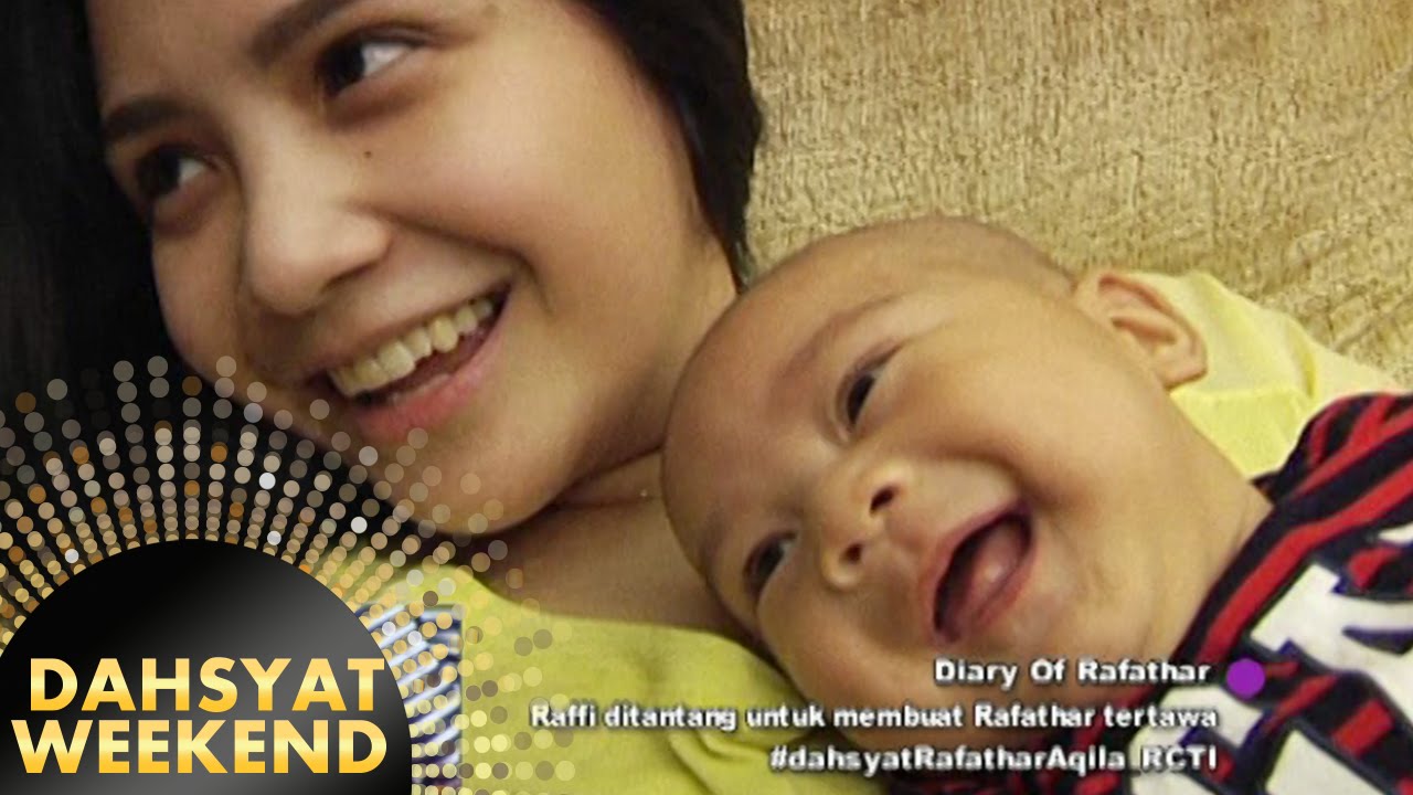 Raffi Ahmad berhasil buat Rafathar ketawa [Dahsyat] [25 Okt 2015]