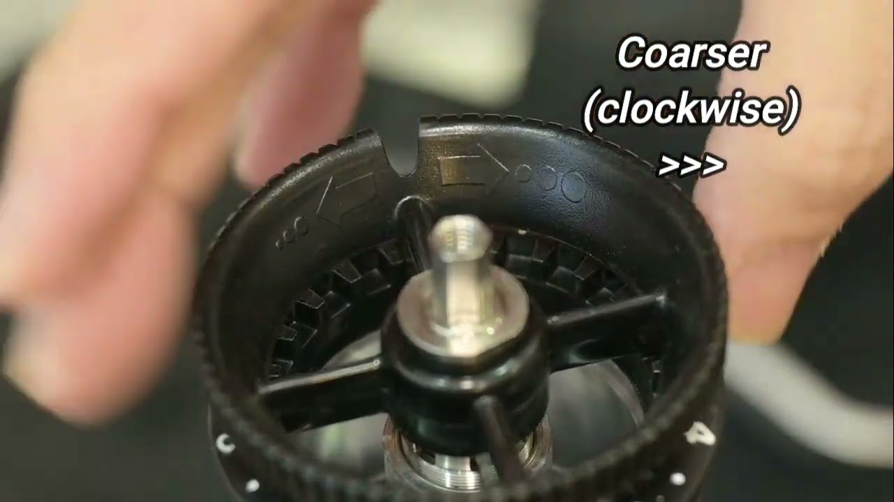 Flair Royal Hand Grinder with 72 steps| understanding what the adjustment is