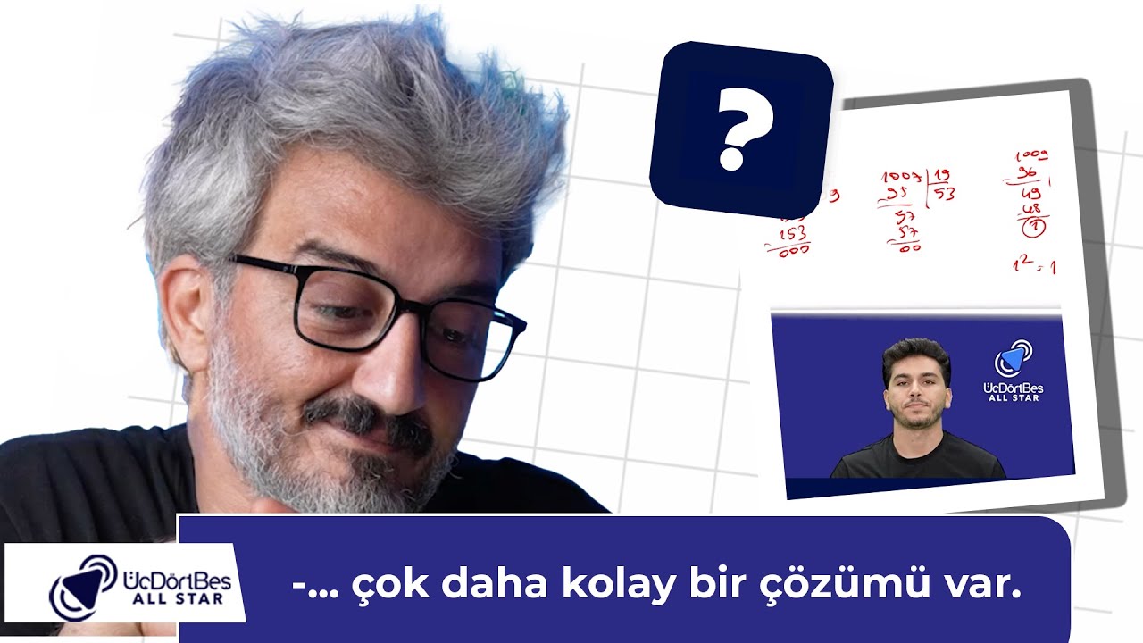 Mahsum Öztürk Daha Pratik Yolu Gösteriyor| Öyle Çözülmez Böyle Çöz 4