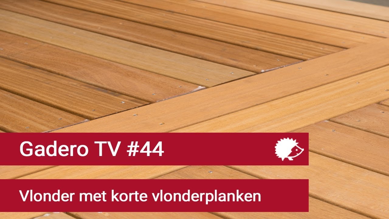 #44 Vlonder met korte vlonderplanken