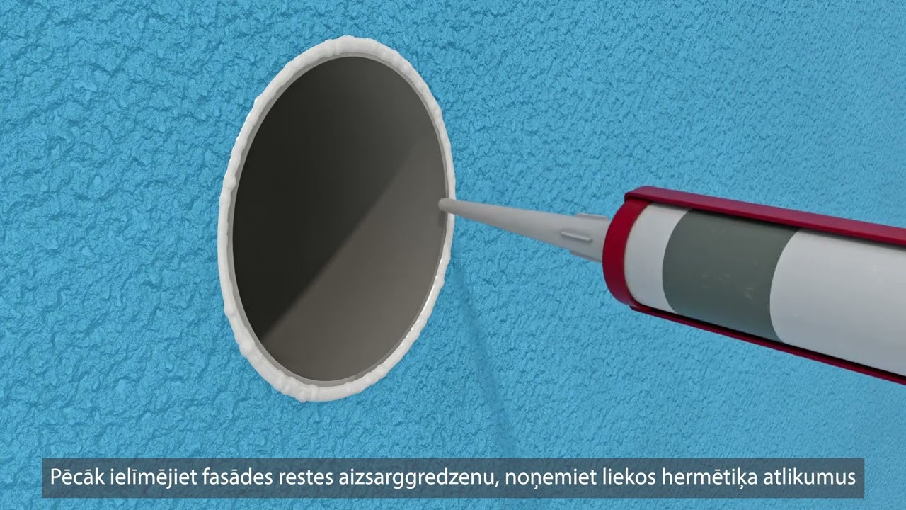 LUNOS Rekuperatoru uzstādīšana.
