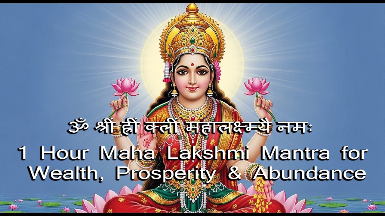 Om Shreem Hreem Kleem Mahalakshmyai Namah | Maha Lakshmi Mantra for Wealth, Prosperity & Abundance