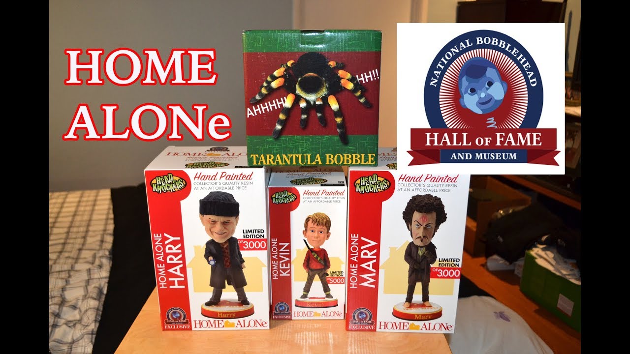 HOME ALONE BOBBLEHEADS Figures! National Bobblehead Hall of Fame & Museum KEVIN,HARRY,MARV,TARANTULA