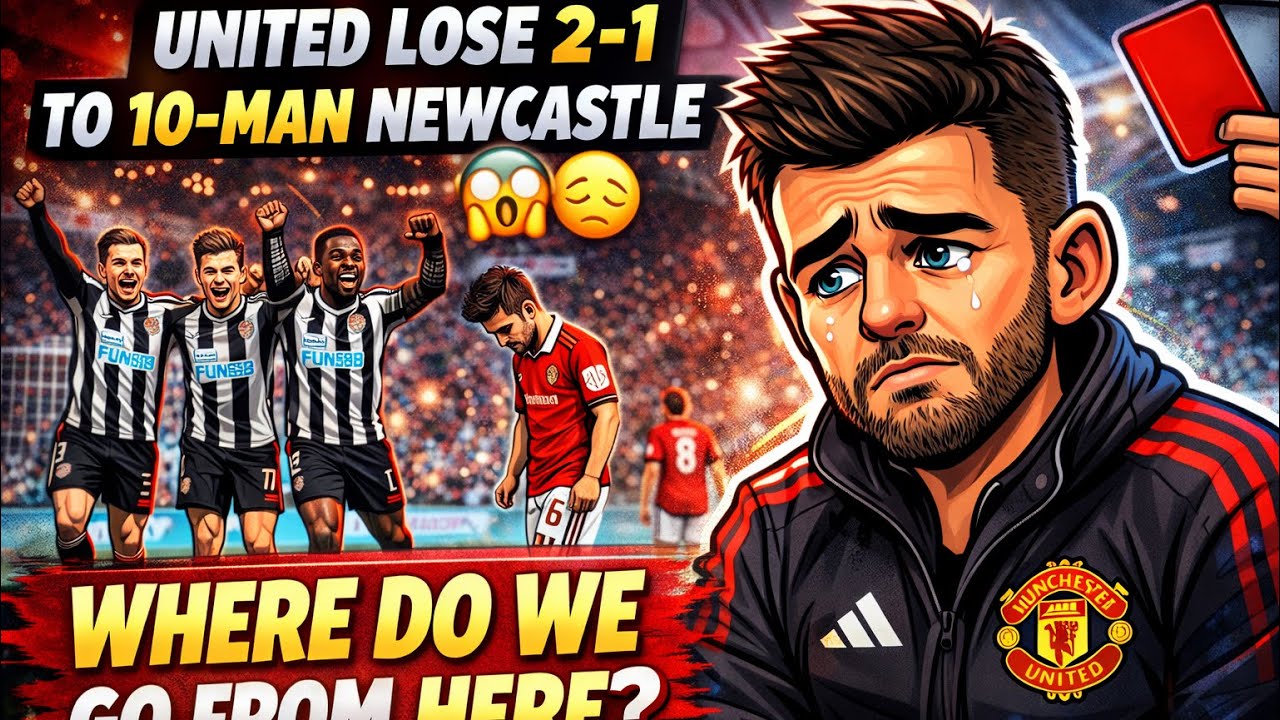 Our First Loss under Michael Carrick 😔10 man Newcastle defeat United 2-1 Post match reasoning 👹⚽️