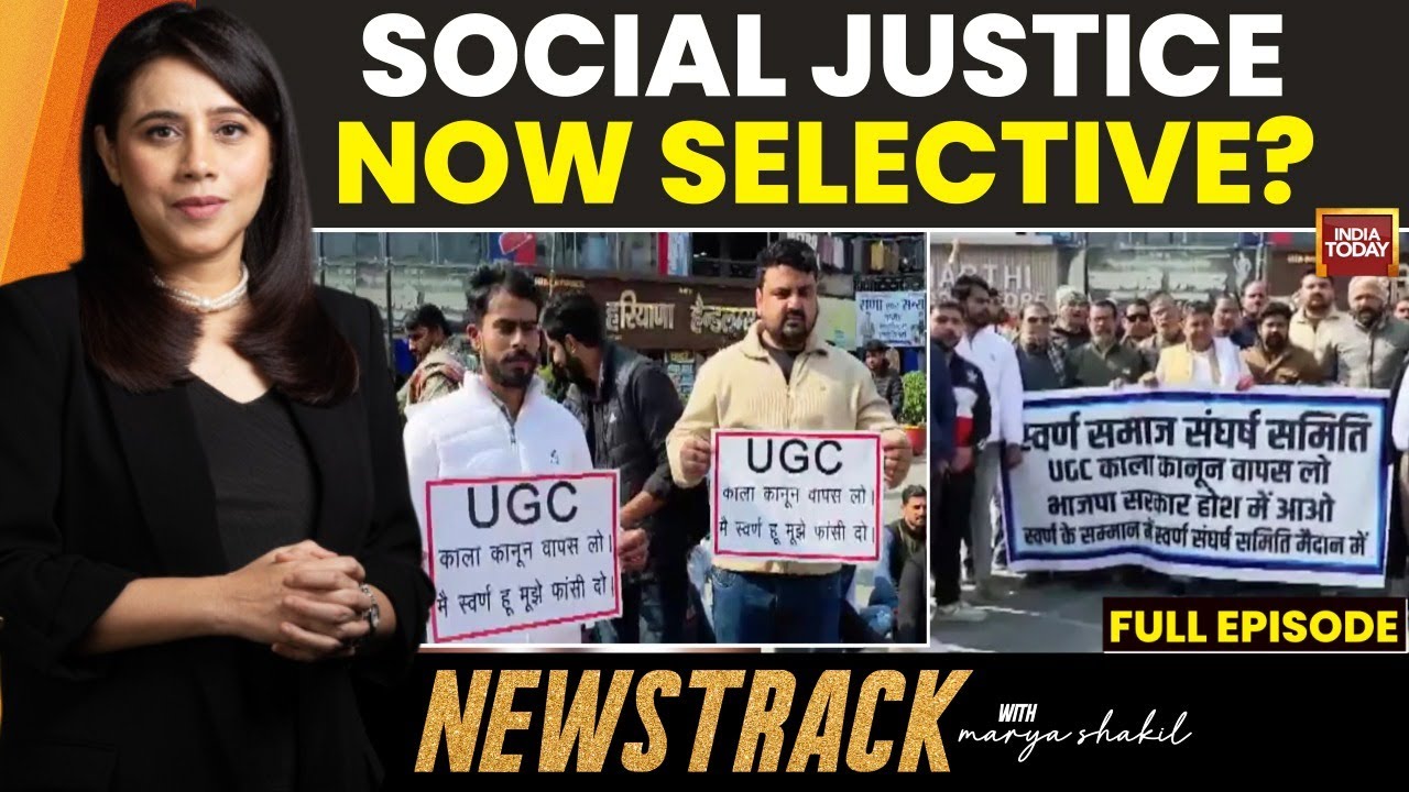 Student Protests Erupt Over UGC's New Anti-Discrimination Guidelines | Marya Shakil On NewsTrack