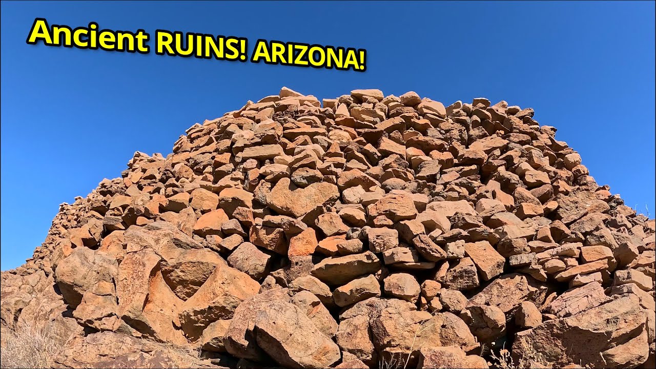 Ancient RUIN! Awesome Discovery! Petroglyphs! Arizona Desert! Adventure Southwest! Google Earth!