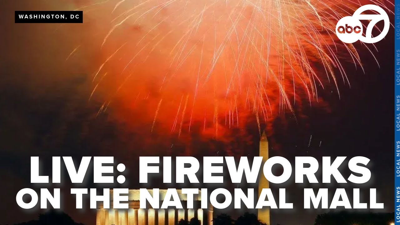 WATCH LIVE: Fourth of July fireworks on the National Mall