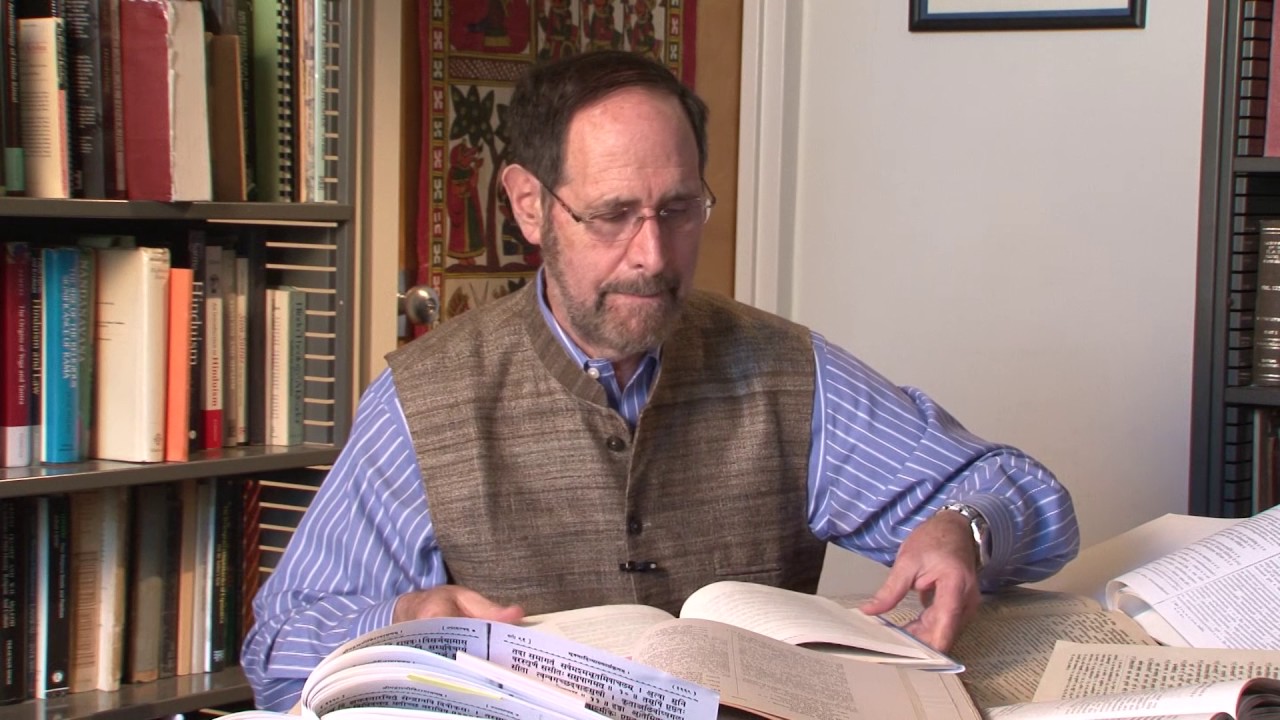 Robert Goldman sings from the Ramayana