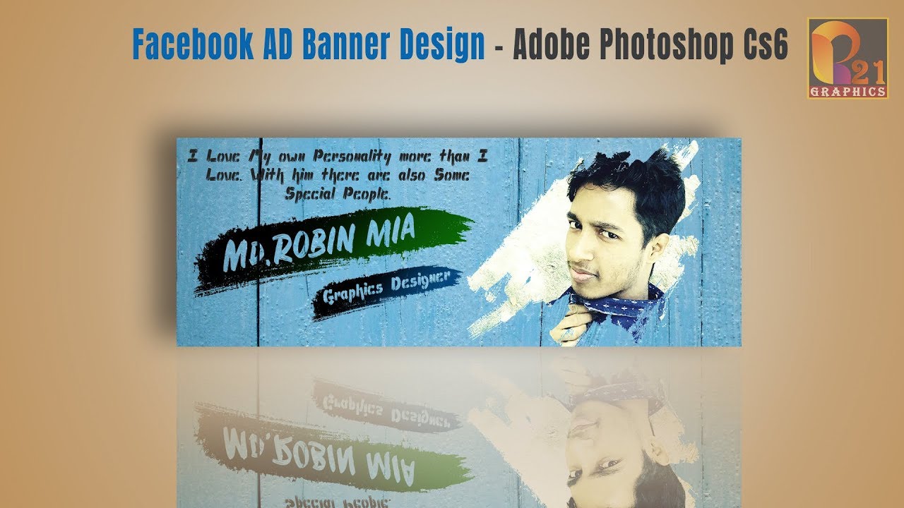 Photoshop Tutorial - Facebook Ad Banner Design