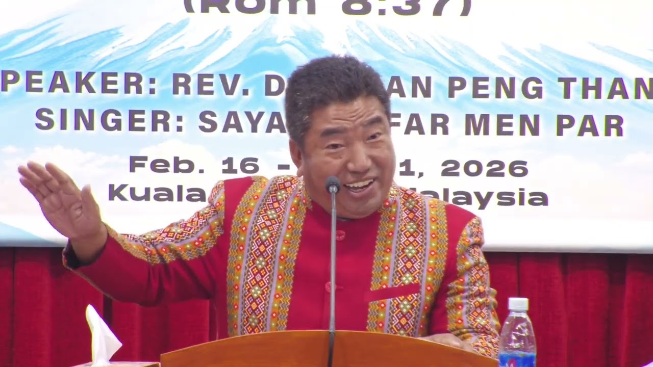 Camping Speaker Rev.Dr. Tuan Peng Thang, 