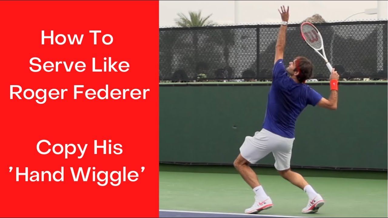 How To Serve Like Roger Federer | Copy His 