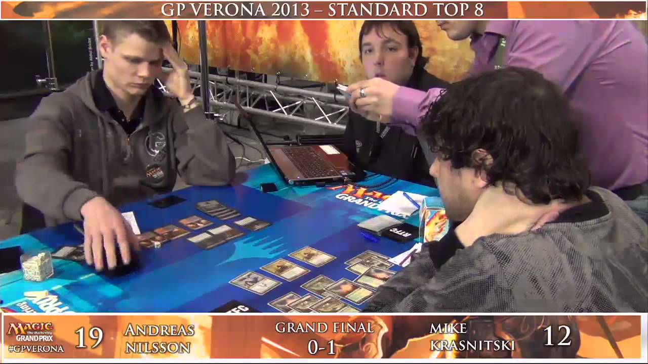 Grand Prix Verona 2013 Finals: Andreas Nilsson vs. Mike Krasnitski (Standard)