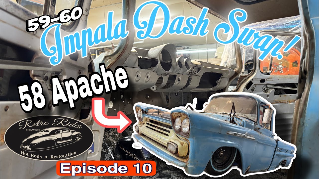 Impala Dash Swap into Apache Truck!!    Retro Rides of Bend