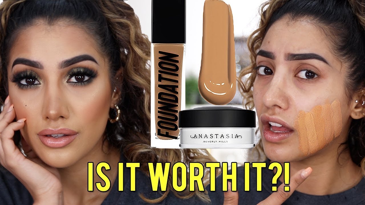 NEW ABH Luminous Foundation & Powder Review and Wear Test | AnchalMUA