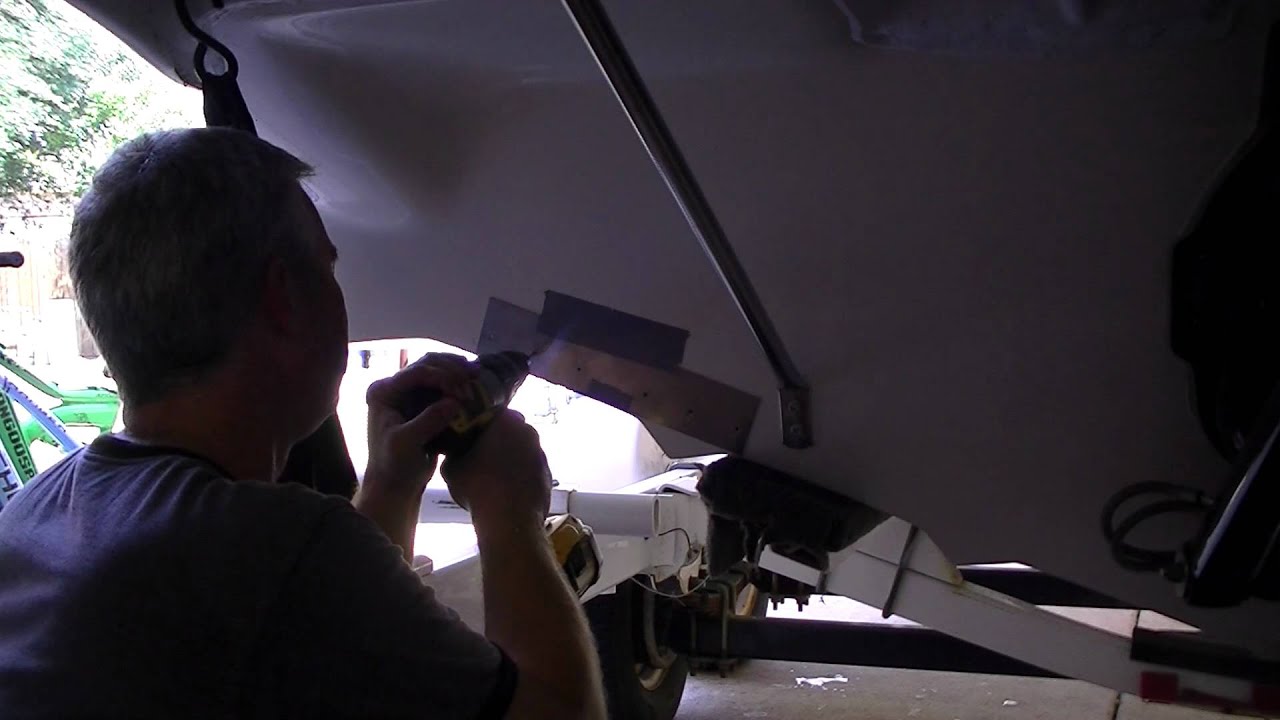 Bennett Trim tab installation Part 1