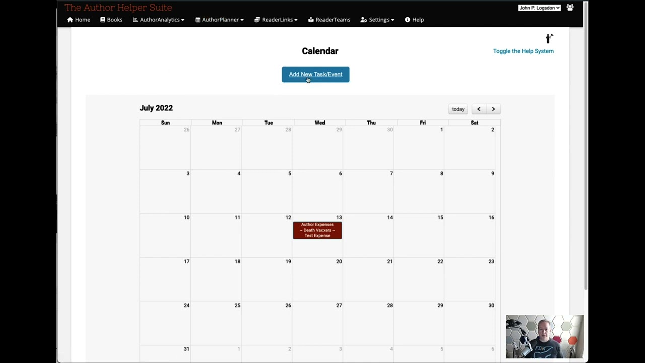 Lesson 16: Keep Track Of Your Promotions For Your Books In Your AHS