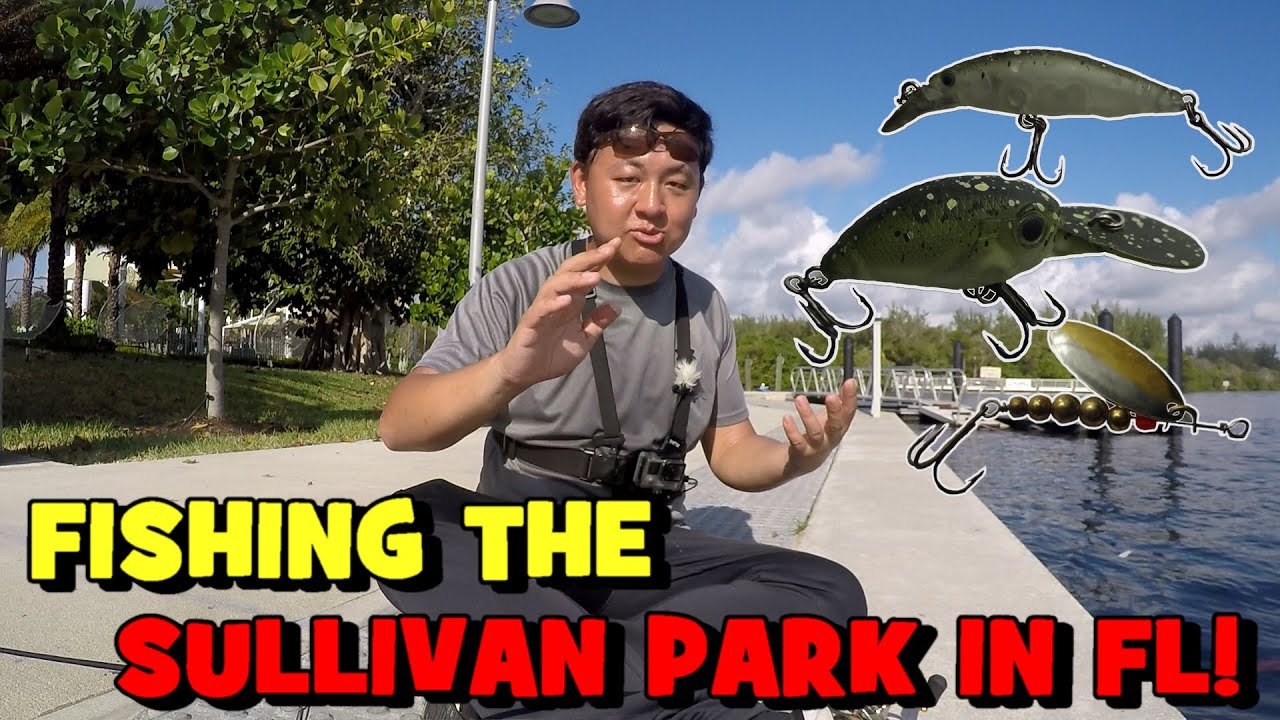 Fishing the SULLIVAN PARK in Deerfield Beach, FL! (A FAMILY FRIENDLY SPOT)