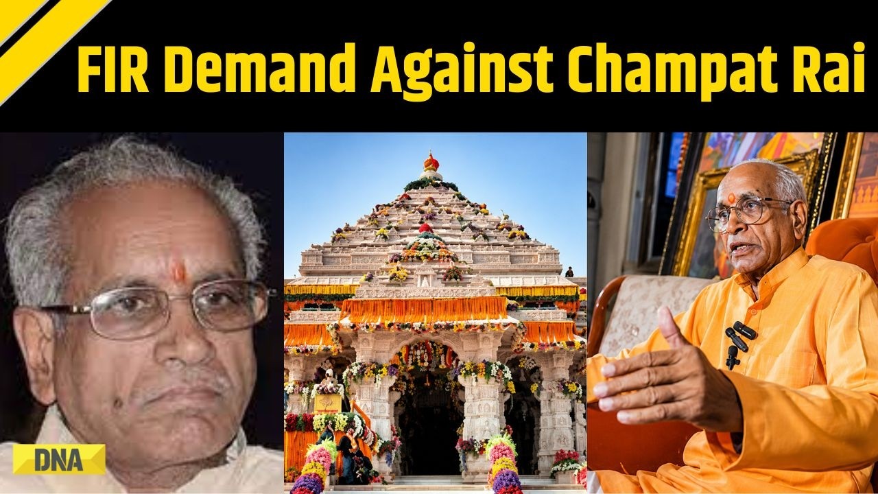 Ram Mandir News: Ayodhya Lawyers Seek FIR Against Champat Rai In Alleged Theft Case, Warn Of Protest
