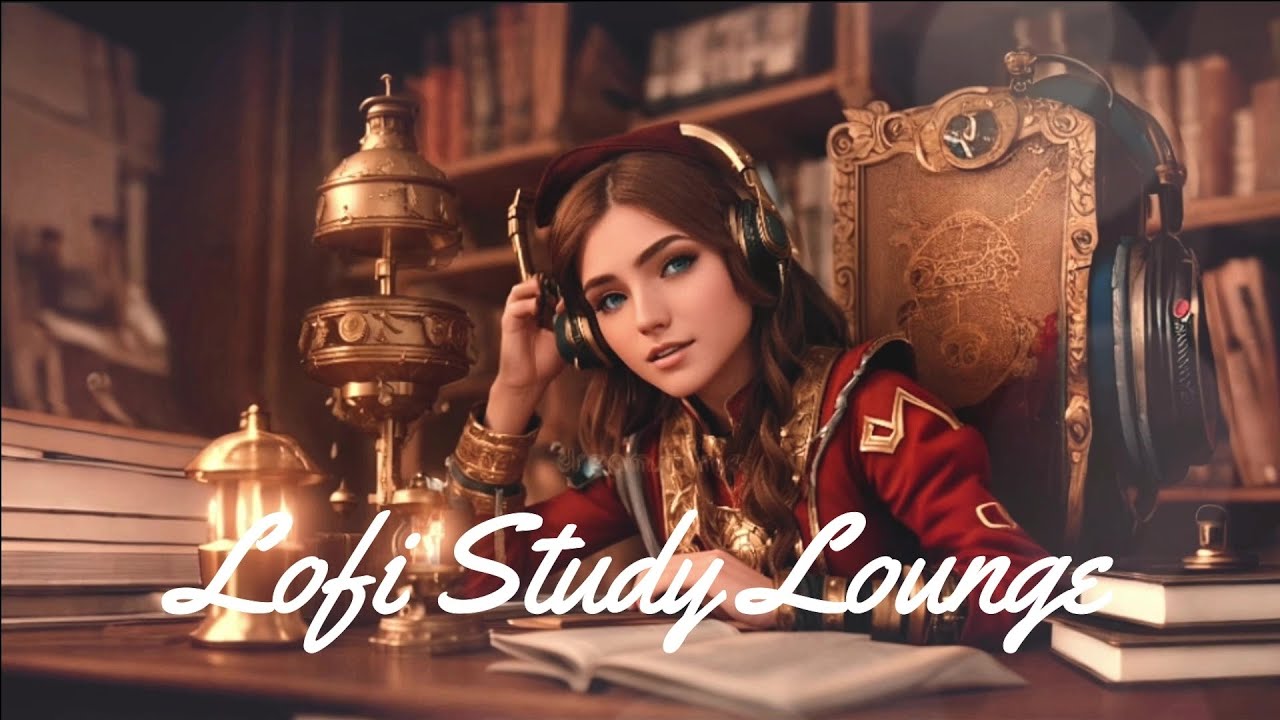 Lofi Study Lounge with AI Ladies  | 1 hour Chill Beats for a Relaxed Study Session