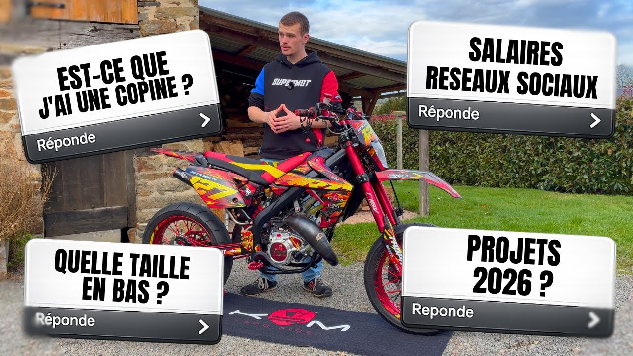 FAQ  (fin de la 50cc, salaires, copine, projet&hellip;)