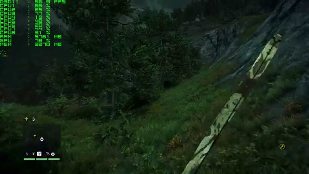 Far Cry 4 (FC4) - ASUS R9 290 DCUII - 1080p Ultra Settings Gameplay Performance