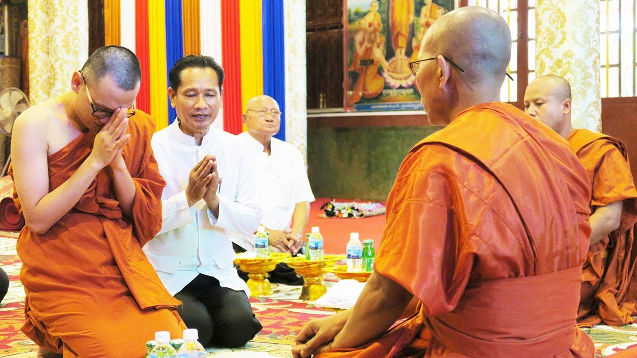 Why & How I became a BUDDHIST MONK [My CAMBODIAN Family Tradition]