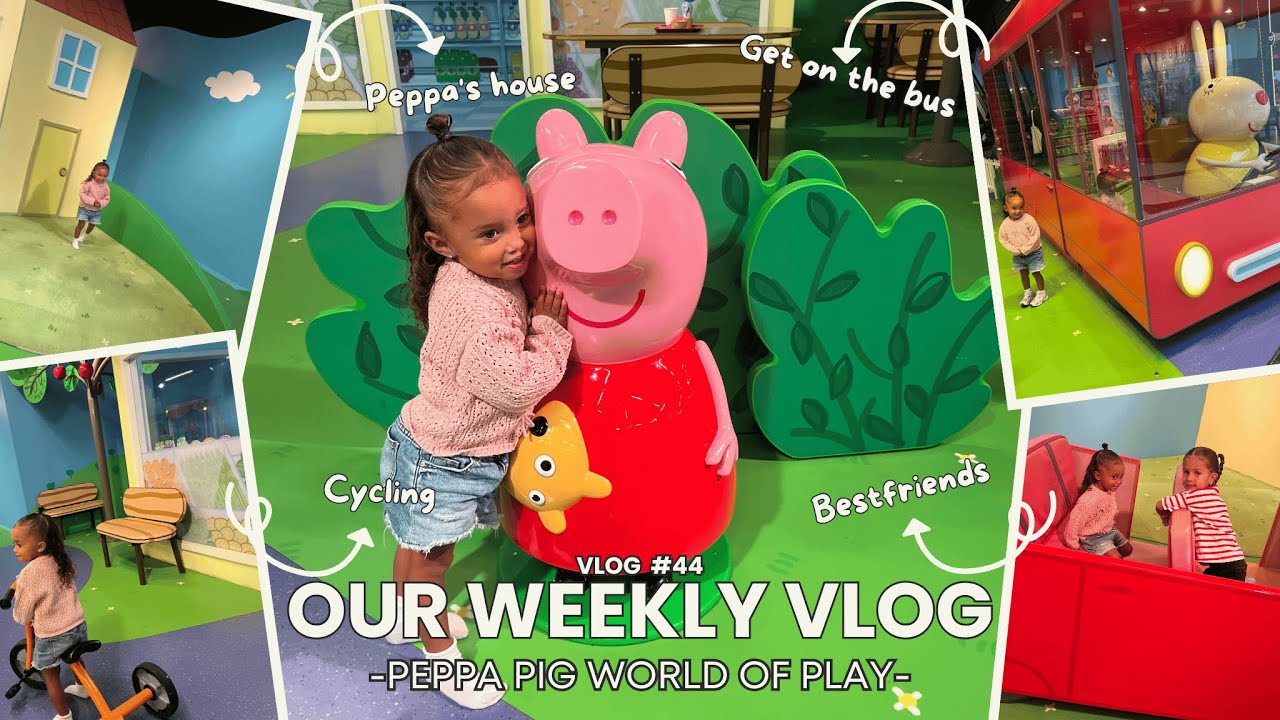 Is Peppa Pig World of play echt zo leuk, Samen ontdekken wij het! | VLOG #44