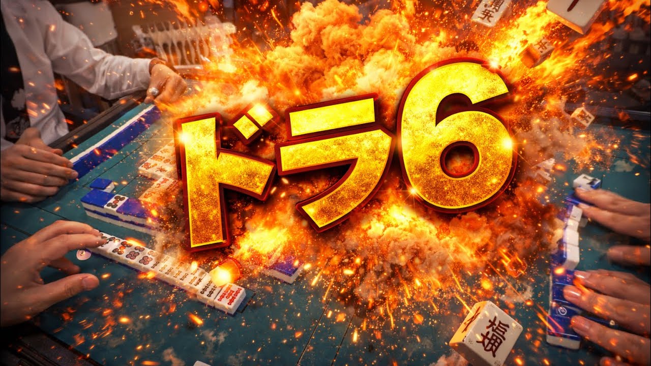 満貫❗️立直断么九ドラ3💪😤　跳満‼️役牌ドラ6💪💪😤ドラで当たり🎯ですよー🦾🦾👌