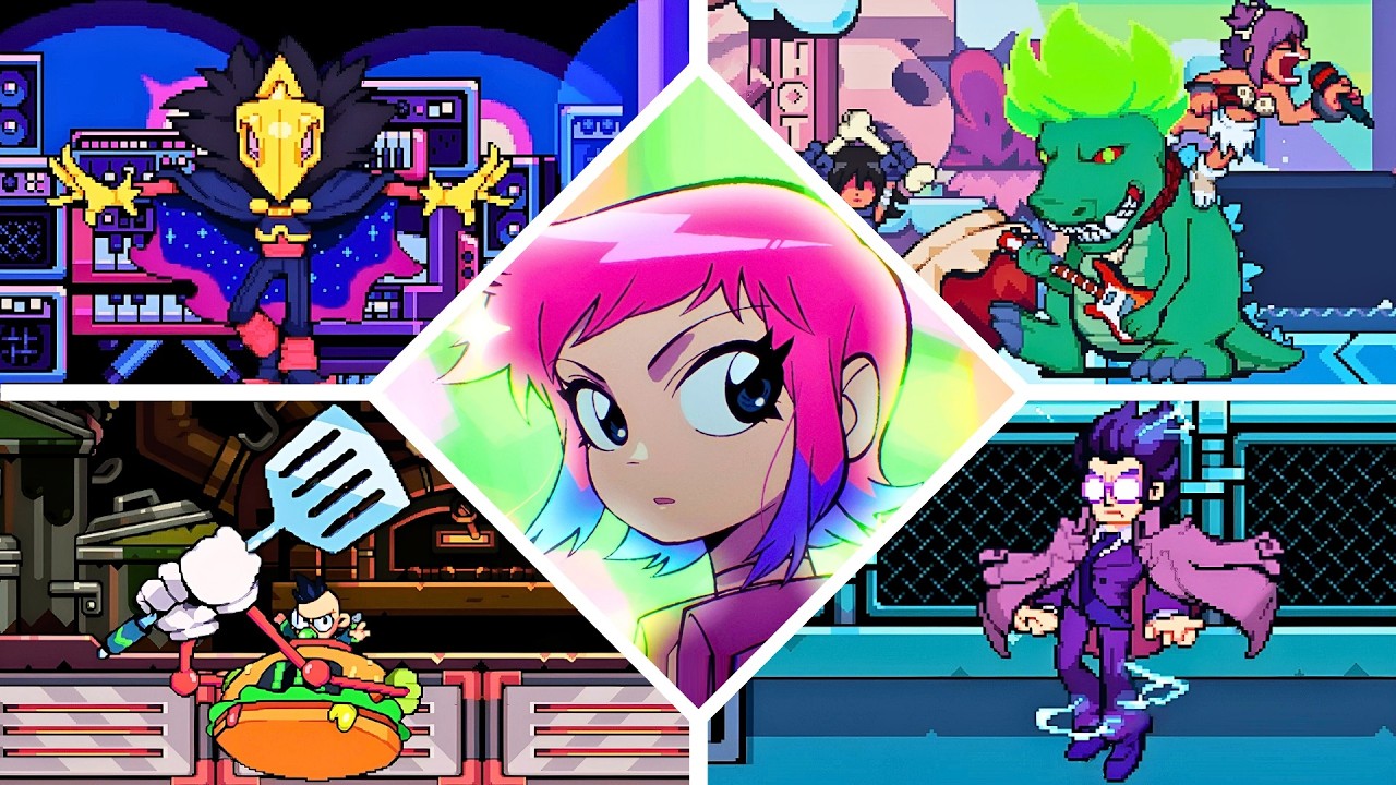 Scott Pilgrim EX - All Bosses + All Endings (Hard Mode)