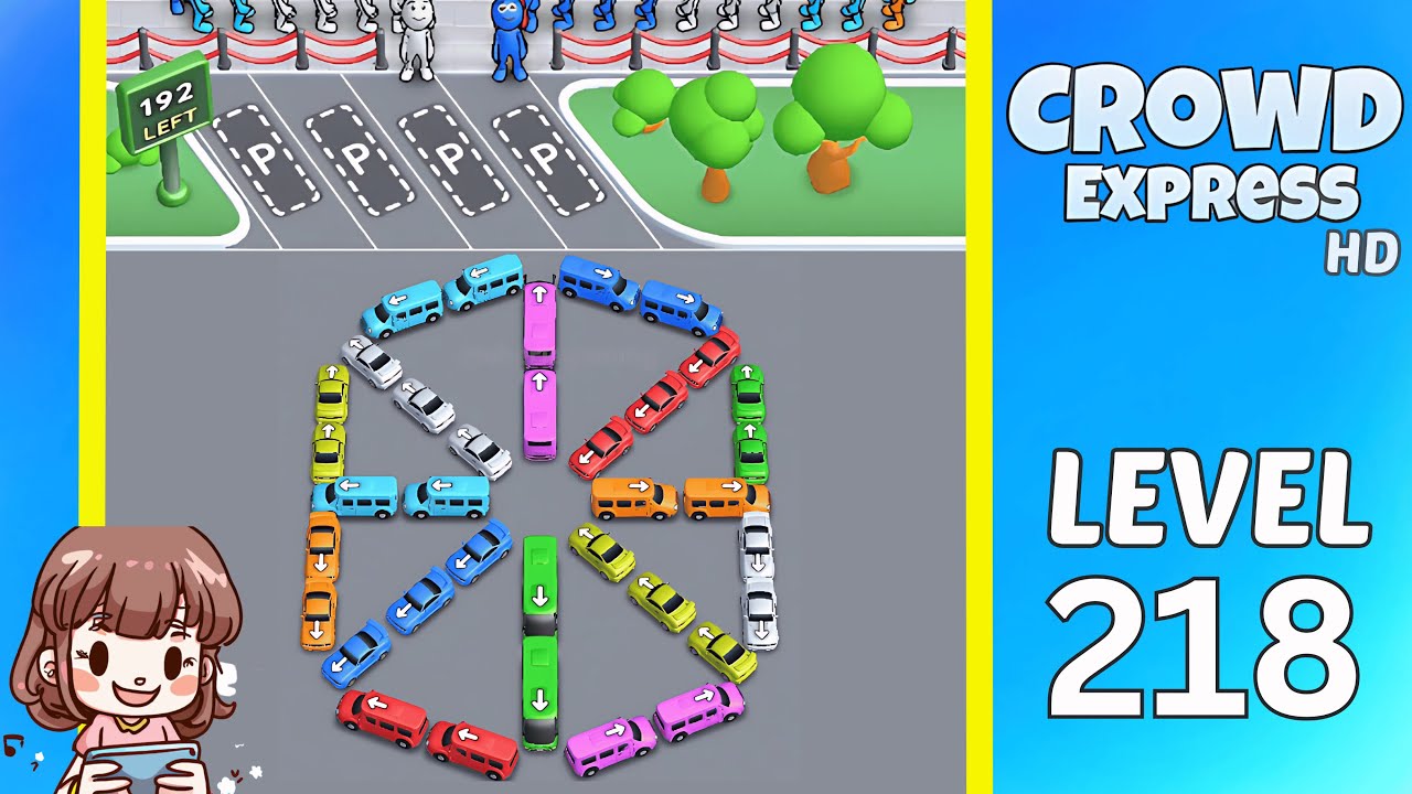 Crowd Express Level 218 Solution Walkthrough