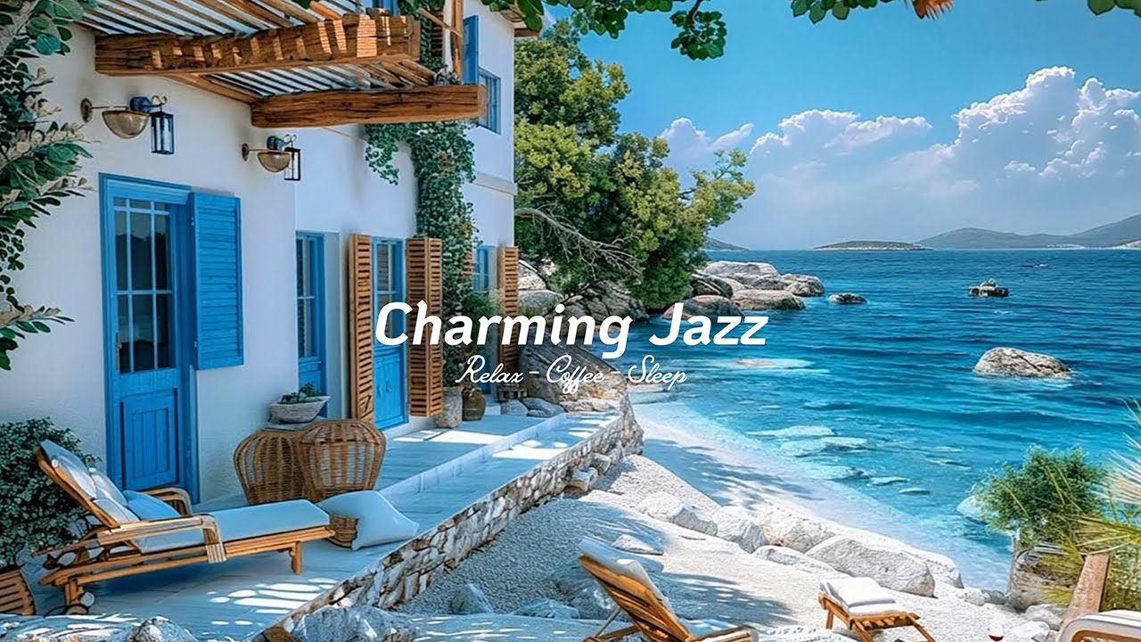 Relaxing Morning Jazz ☕ Cozy Porch by the Lake with Smooth Autumn Vibes
